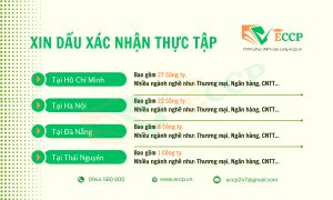 XIN DẤU CÁC NHẬN THỰC TẬP